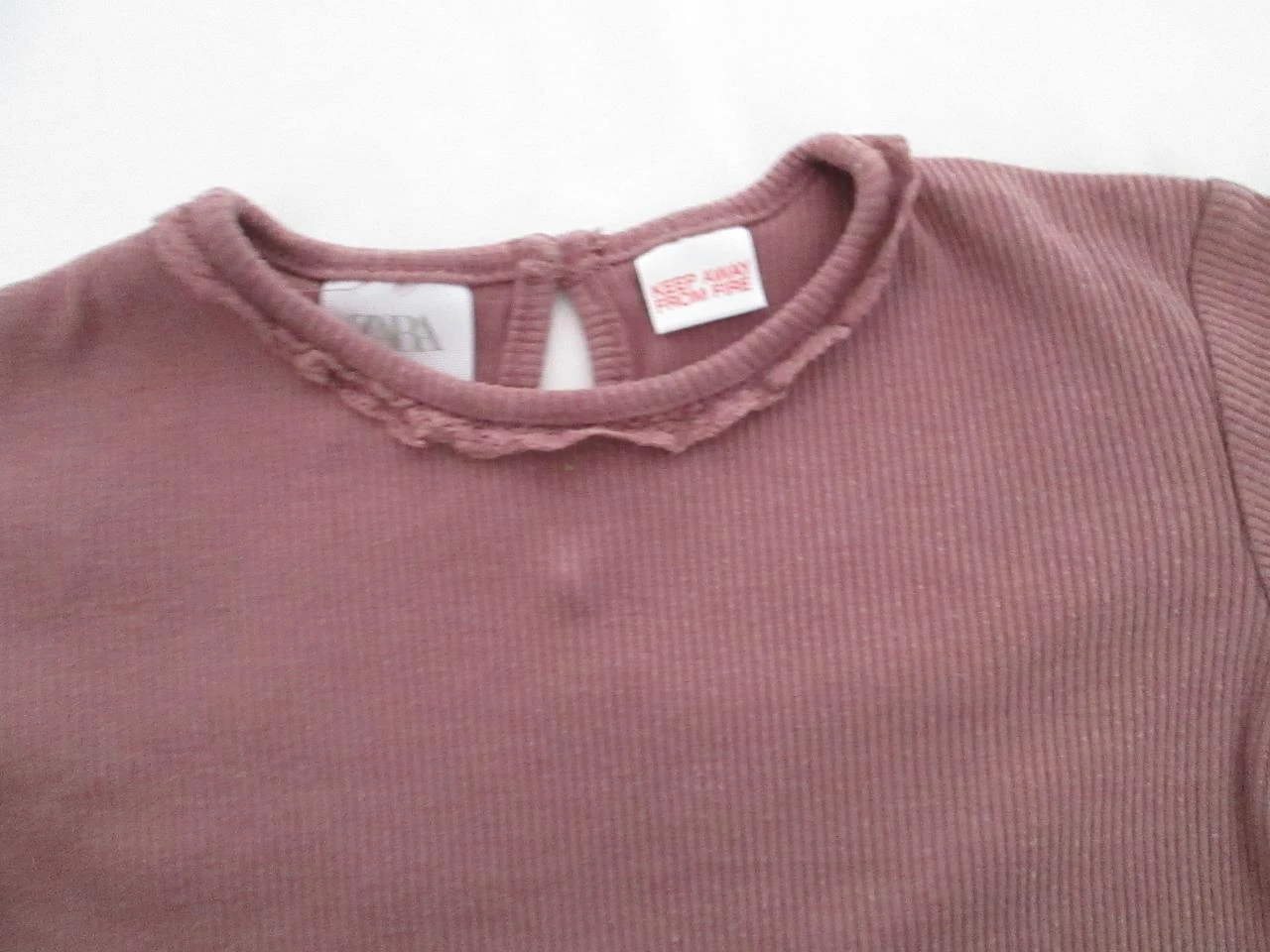 T-shirt Zara oudroze – photo 2
